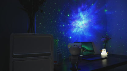 Astronaut Galaxy Star Projector Night Light – Starry Sky Lamp for Bedroom & Home Decor